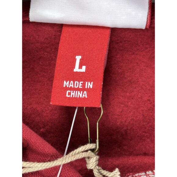 Philadelphia Phillies Hoodie Mens Large Red MLB Baseball John Kruk Cooperstown - Picture 9 of 13